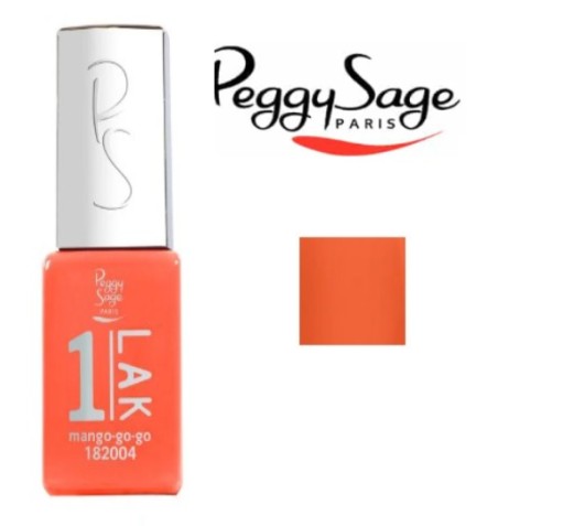 PEGGY SAGE - SMALTO GEL SEMIPERMANENTE 3IN1 I-LIKE , Mango-go-go 182004